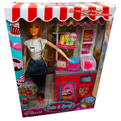 New Arrival: 11.5-Inch Fully Poseable Fashion Doll - Ideal Toy for Girls Up to 10 Years - Mix and Match Styles - Perfect Gift for Young Fashionistas