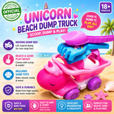 Unicorn Sand Toy Set - Magical Beach Play for Kids