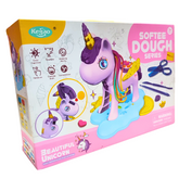 Magical Unicorn Soft Dough Creativity Kit for Kids – Enhance Fine Motor Skills & Color Recognition