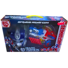 Optimus Prime Gun & Mask Set – Soft Bullet Blaster Toy with Transformer-Inspired Mask | Action Role-Play Toy for Kids (6+)