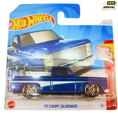 Hot Wheels '83 Chevy Silverado – Die-Cast Metal Toy Car – Collectible and Racing Fun for Kids (3+ Years)