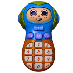 Baby Musical Learning Phone Toy – Light & Sound Mobile for Toddlers (Each Sold Separately) | Early Education Toy for Babies 12M+