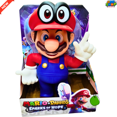 Super Mario Action Figure Toy for Kids – Mario Rabbids Sparks of Hope Collectible Cartoon Character Toy | Gaming Hero Figure for Boys & Girls