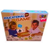 2-in-1 Educational Spelling & Math Game – Letter & Number Matching Learning Toy for Kids | Fun Early Learning Activity Set