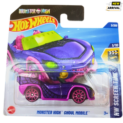 Hot Wheels Monster High™ Ghoul Mobile™ – HW Screen Time Die-Cast Car – Spooky Racing Fun for Kids (3+ Years)
