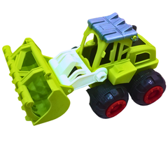 Friction Powered Construction Vehicle Toy for Kids – Bulldozer / Loader / Roller Truck (Each Sold Separately) – Push & Go Engineering Truck for Toddlers Age 3+