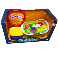 Fruit Scale Playset - Fun & Educational Toy with Play Food and Weighing Scale, Ages 3+