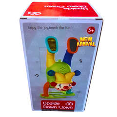 Upside Down Clown Toy for Kids – Musical Tumbling Circus Clown with Lights | Crazy Action Toy for Boys & Girls Ages 3+