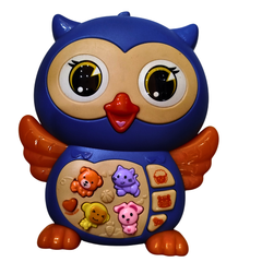 Owl Musical Toy for Babies β Light & Sound Learning Toy | Educational Animal Toy with Music & Buttons (Each Sold Separately)