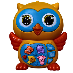 Owl Musical Toy for Babies β Light & Sound Learning Toy | Educational Animal Toy with Music & Buttons (Each Sold Separately)