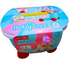 Baby Care Nursery Playset for Kids - 24 PCS Role-Playing Baby Nurse Kit