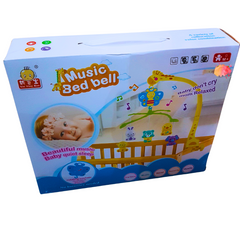 Musical Bed Bell - Soothing Crib Mobile with Gentle Music for Newborns