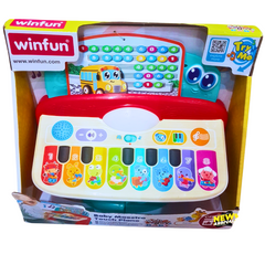 Winfun Baby Maestro Touch Piano – Musical Learning Keyboard for Toddlers | Animal Sounds, Lights & Educational Fun for 12+ Months