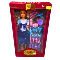Princess Dream Fashion Doll with Trendy Outfits & Accessories – Dress-Up Playset for Kids 3+