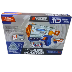 π― Air Blaster Foam Bullet Gun β Soft Bullet Shooting Toy with 3 Targets β Includes 6 EVA Darts β Ages 6+