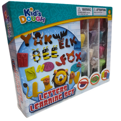 Alphabet Adventure Dough Set for Kids – Fun Learning with Letters & Shapes