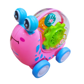 Funny Snail Toy Car - Colorful Push and Go Activity Toy for Toddlers ( Each sold separtely )