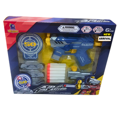 Air Blaster Foam Bullet Gun Set for Kids | Target Shooting Toy | 6 Foam Bullets | Safe Play | Age 6+