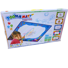 Magic Doodle Mat with Water Pen - Reusable Drawing Mat for Kids Ages 3+