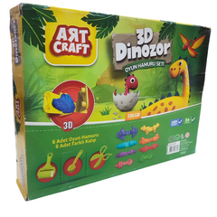 Unleash Creativity with our 336g 3D Dinosaur Dough Set - Non-Toxic and Fun!