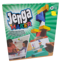 Jenga Maker – Creative and Fun Stacking Game for Kids Aged 8+