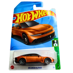 π₯ Hot Wheels DeLorean Alpha5 Die-Cast Car β Premium Electric Sports Car Model for Kids (3+)
