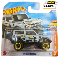 Hot Wheels '21 Ford Bronco – HW Hot Trucks Series – Rugged Off-Road Die-Cast SUV for Kids and Collectors (3+ Years)