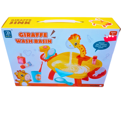 1. Giraffe Wash Basin Toy Set for Kids | Electric Sink with Accessories (Ages 3+)