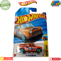 Hot Wheels ’67 Austin Mini Van Die-Cast Car – HW Art Cars Classic Mini Toy for Kids & Collectors