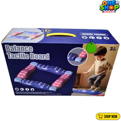Balance Tactile Board for Kids – Sensory Balance Beam Training Set | Montessori Coordination & Sensory Development Toy for Toddlers Ages 3+