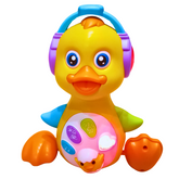 Interactive Dancing Duck Toy with Music and Lights | Fun Educational Toy for Toddlers | 18+ Months