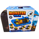 Monster War Tea Party Set for Kids - 15 PCS Adventure-Themed Playset