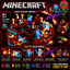Minecraft Light Block Series Nether Adventure Building Blocks Set – 363 Pieces LED Construction Toy with Dragon, Figures & Light-Up Display for Kids 6+ | Model 10006