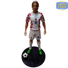 Luka Modrić Football Action Figure – 8 Inch Croatia National Team Toy | Limited Edition #10 Midfield Maestro Collectible