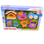 🍼 Mei Le Bao Baby Rattles Set – 8-Piece Colorful Animal & Object Toys for 3+ Months