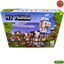 Minecraft-Inspired My World Llama Village Building Blocks Set – Creative Construction Toy with Llama House, Figures & Adventure Scene for Kids 9+