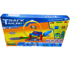 Track Racing Shark Attack Playset β 360Β° Loop Stunt Track for Kids