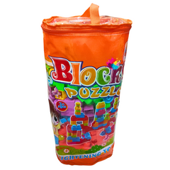 Building Blocks Puzzle Set for Kids - 220 Pieces of Creative Construction Fun