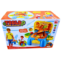 Deluxe Tools Desk Playset for Kids - Interactive & Educational Toy Set for Ages 3+