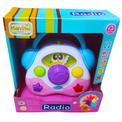 Kanisi Baby Radio Toy - Interactive Musical Learning Toy for Babies 12+ Months