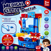 Medical Little Doctor Play Set for Kids – Pretend Doctor Kit with Stethoscope, Medical Tools & Storage Station | Educational Role Play Toy for Boys & Girls 3+ Years