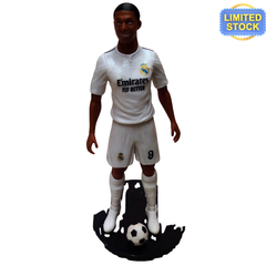 Kylian Mbappé Real Madrid Action Figure – 8 Inch Football Toy for Kids | Limited Edition #9 Collectible