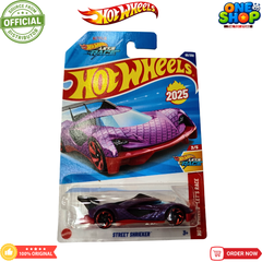 Hot Wheels Street Shrieker Die-Cast Car – Hot Wheels Let’s Race Futuristic Supercar Toy for Kids & Collectors