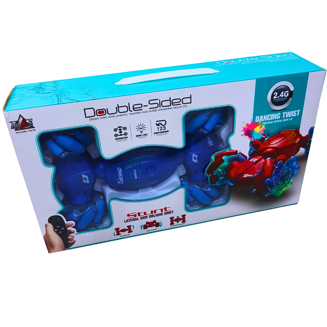 Double-Sided Dancing Twist RC Stunt Car Oblique Drift