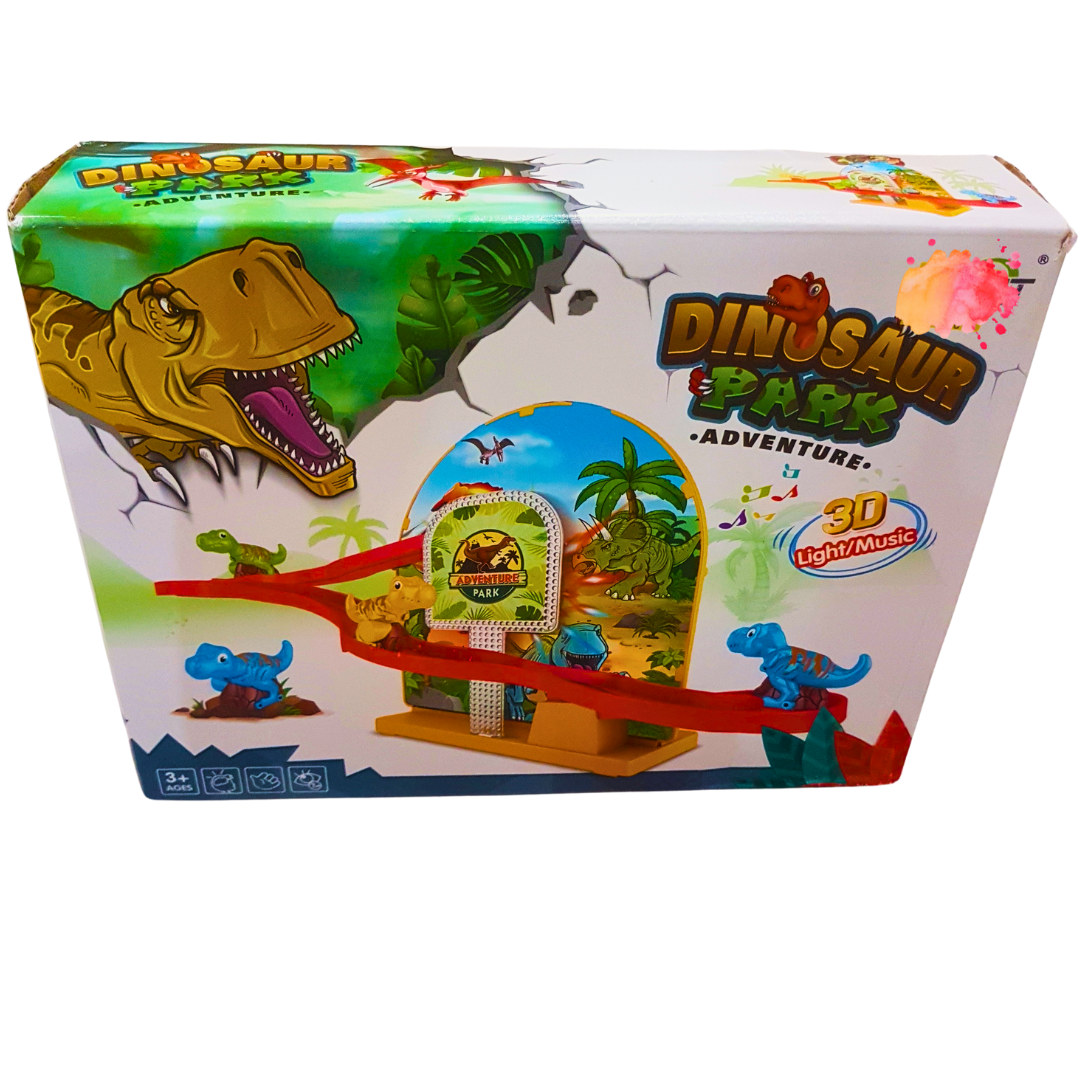 Dinosaur Park Adventure Play Set Interactive Dinosaur Toy with 3D Li One Shop The Toy Store