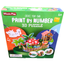 WonderPlay Paint by Number 3D Puzzle – Dinosaur Garden Craft Kit for Kids (Age 6+)