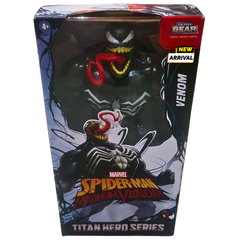 Marvel Venom Titan Hero Series Action Figure | Spider-Man Maximum Venom | Blast Gear Compatible | New Arrival Toy for Kids in Pakistan