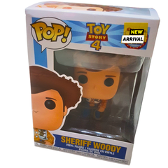 Funko Pop! Sheriff Woody Vinyl Figure | Toy Story 4 Collectible | New Arrival in Pakistan