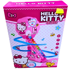 Hello Kitty Musical Slide Playset | Fun Track Toy for Kids | Interactive Educational Activity