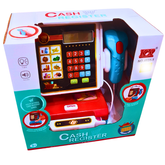 Kids Cash Register Toy with Light & Sound – Interactive Play Set for Kids Age 3+ | Learning and Pretend Play Cashier Toy